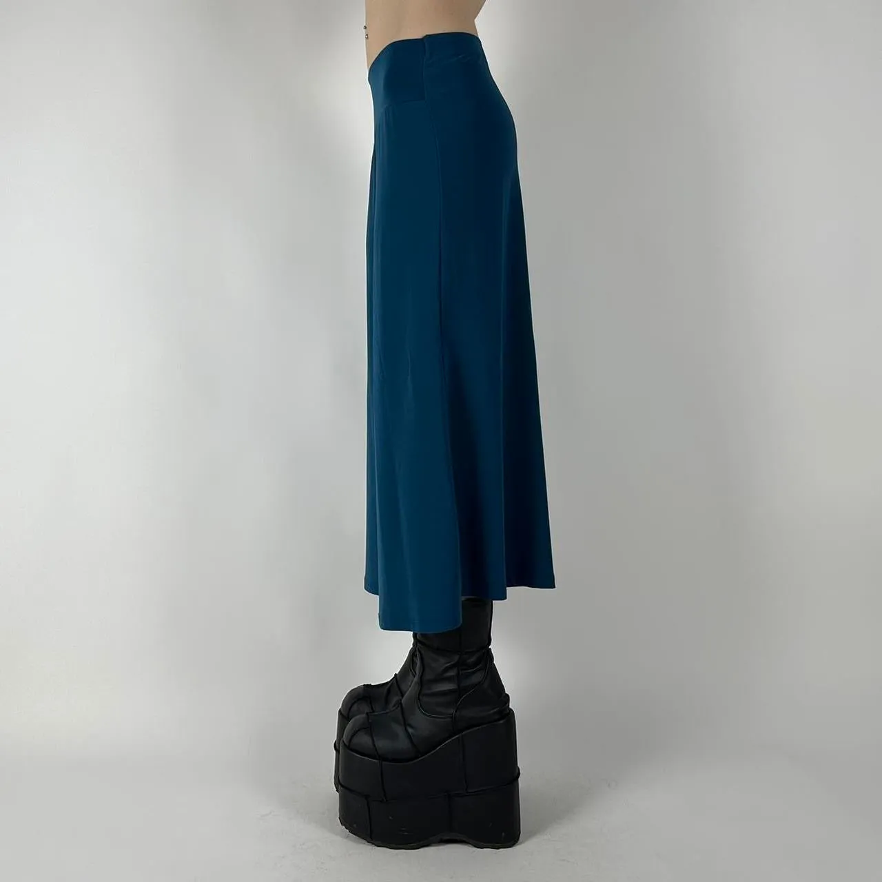 00s Blue Gaucho Pants (M)