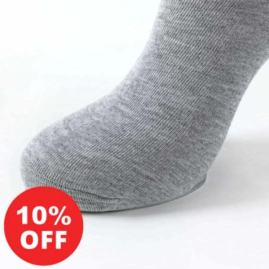 10 Pairs / Pack Men's High Quality Breathable Anti-Bacterial  Ankle Socks