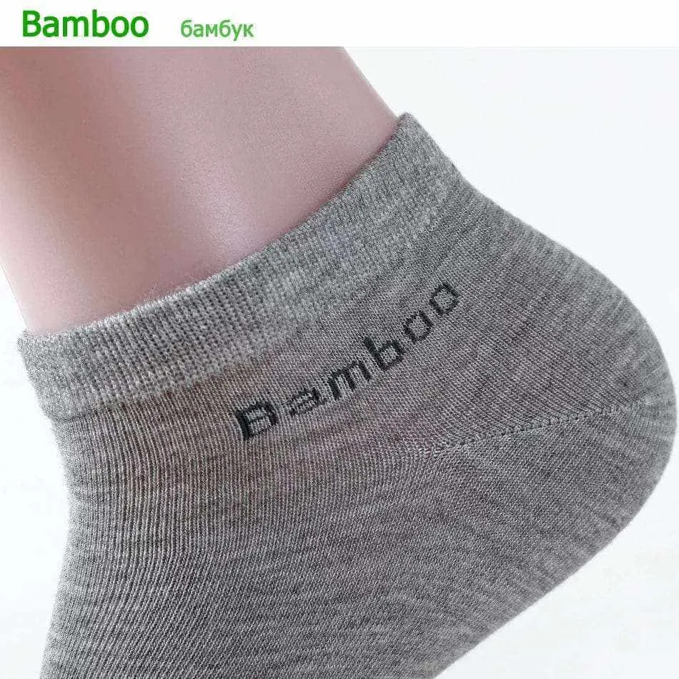 10 Pairs / Pack Men's High Quality Breathable Anti-Bacterial  Ankle Socks