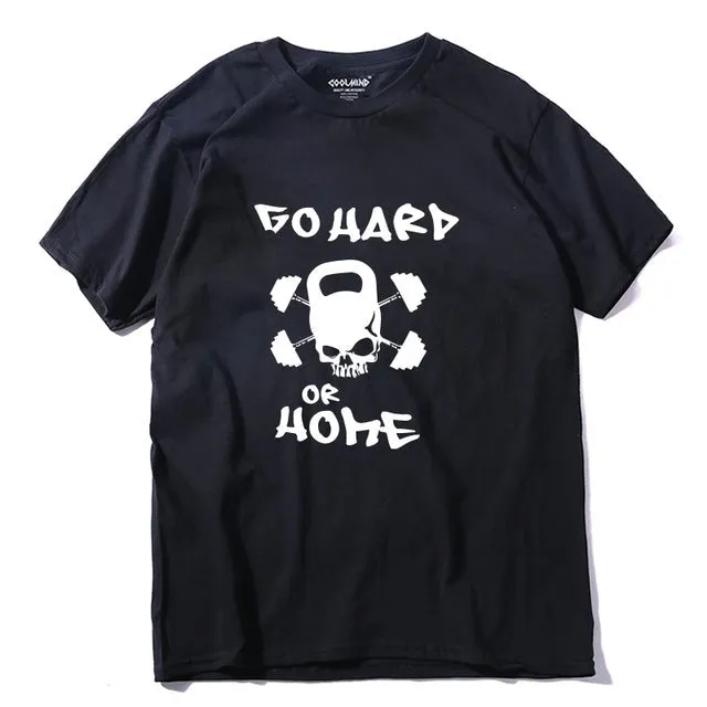 100% cotton Go hard or Go Home / Pug Life Men's t-shirt (various designs)
