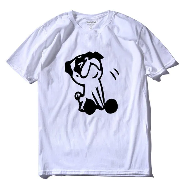 100% cotton Go hard or Go Home / Pug Life Men's t-shirt (various designs)