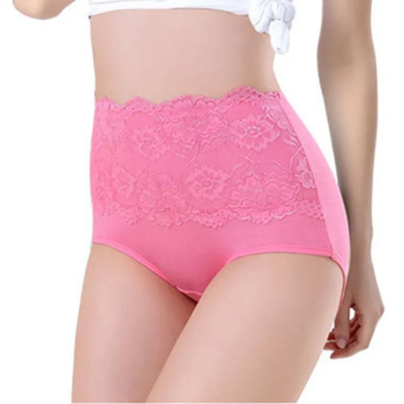 10Pcs/Set High Elastic Shaping Lace Panties