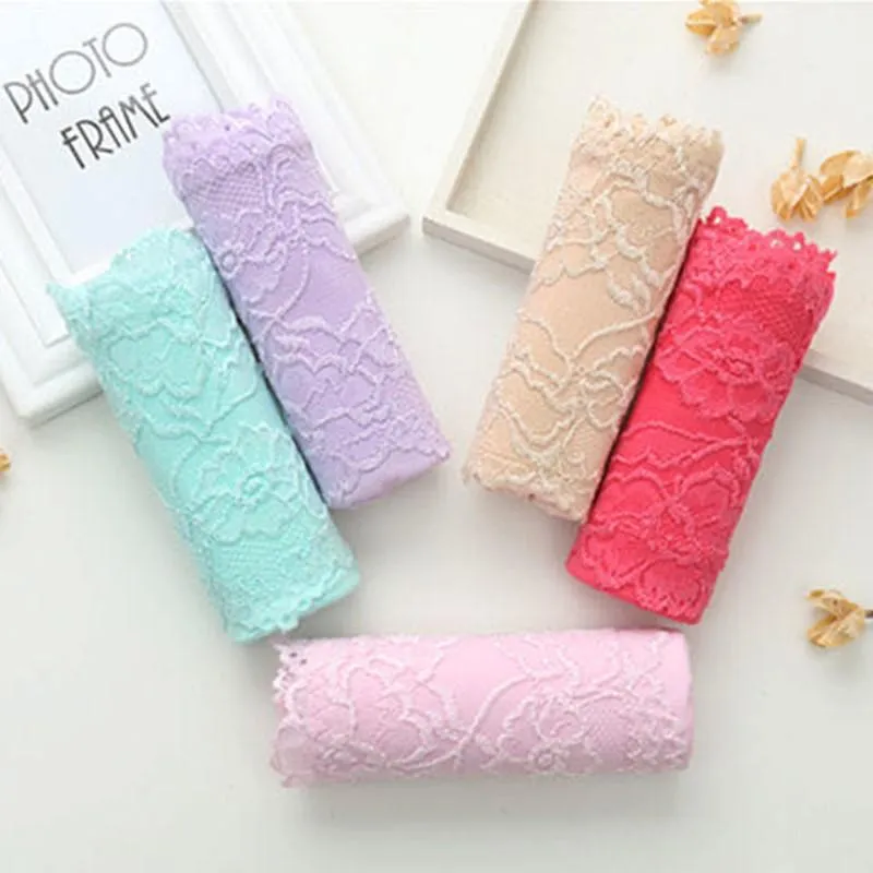10Pcs/Set High Elastic Shaping Lace Panties