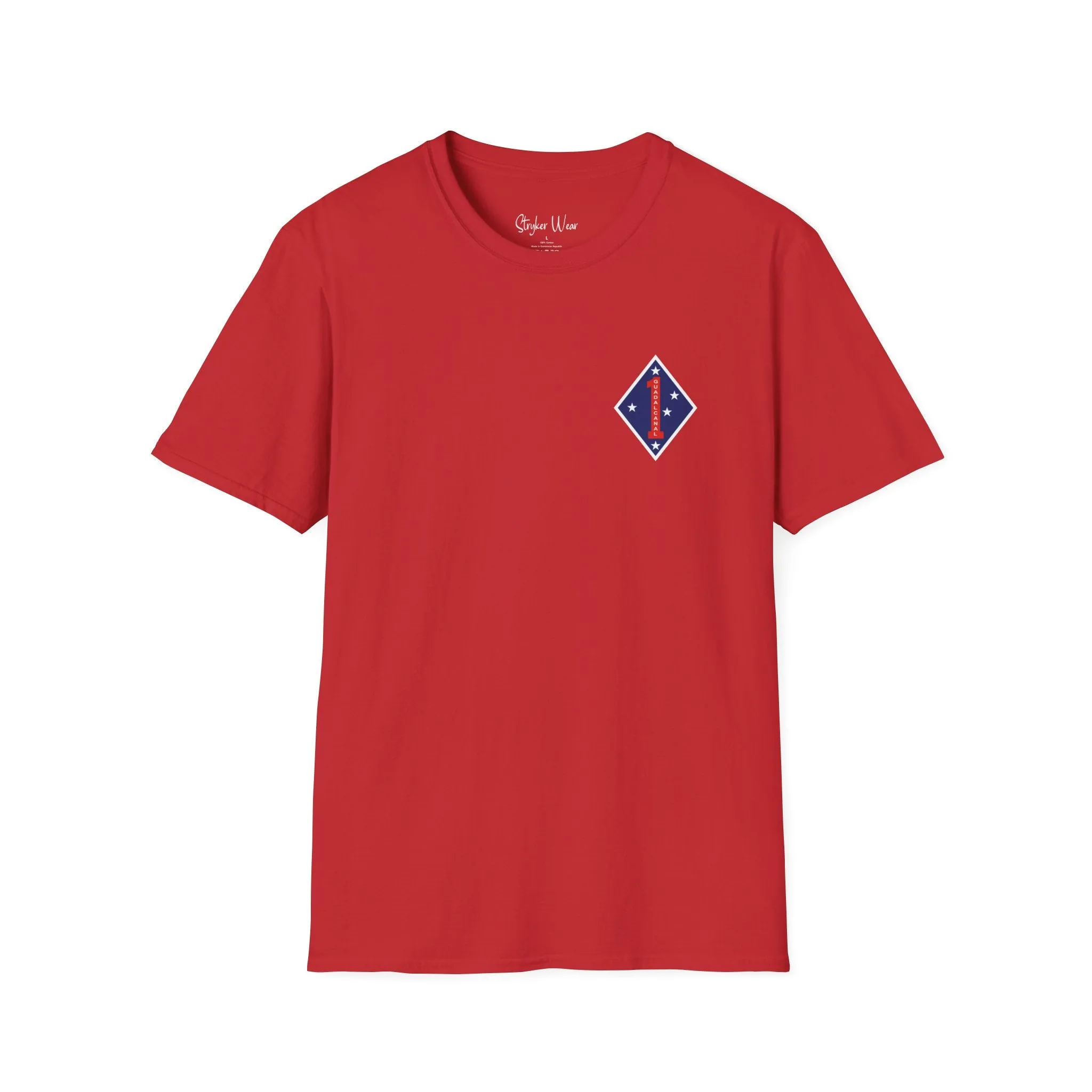 1st Marine Division Patch | Unisex Softstyle T-Shirt