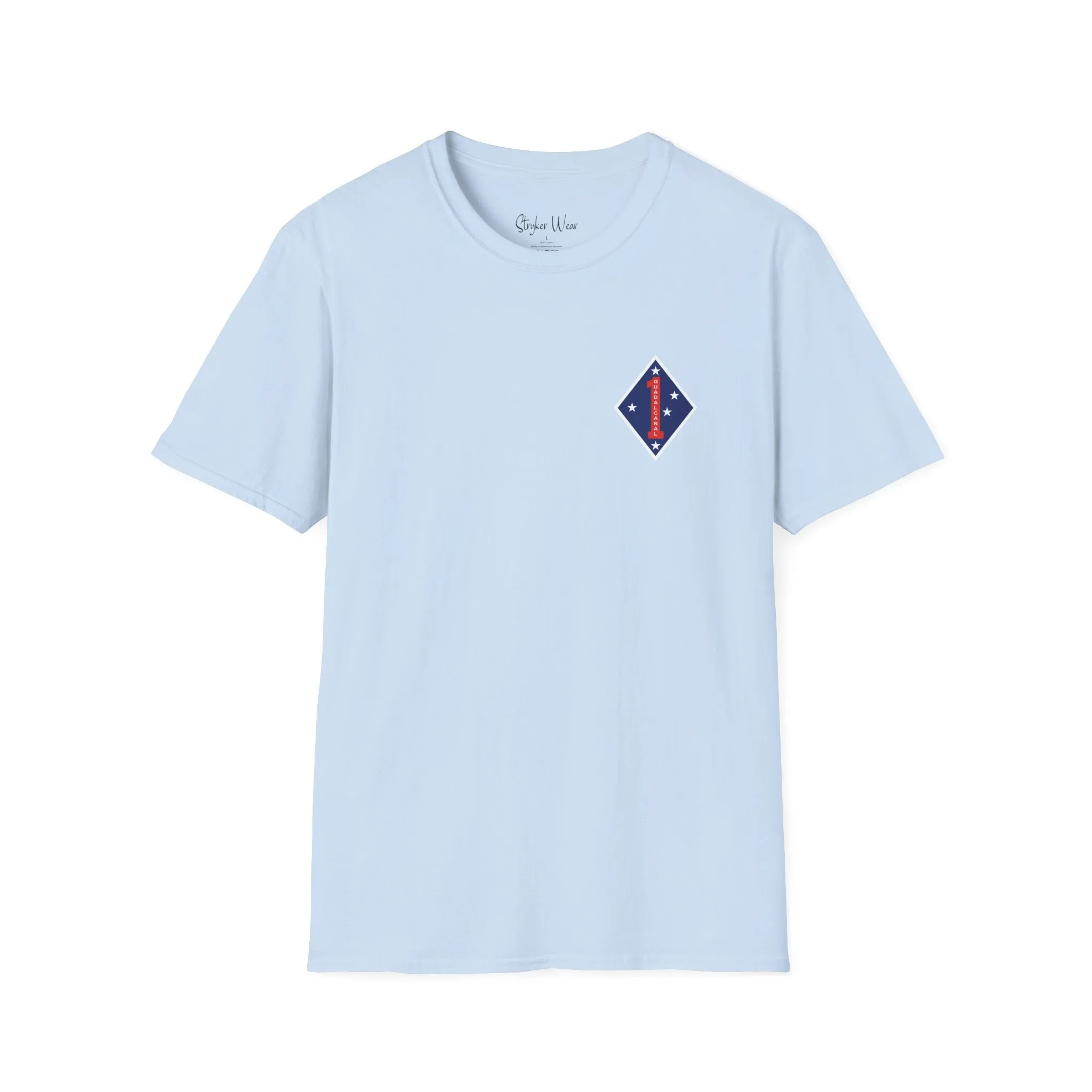 1st Marine Division Patch | Unisex Softstyle T-Shirt