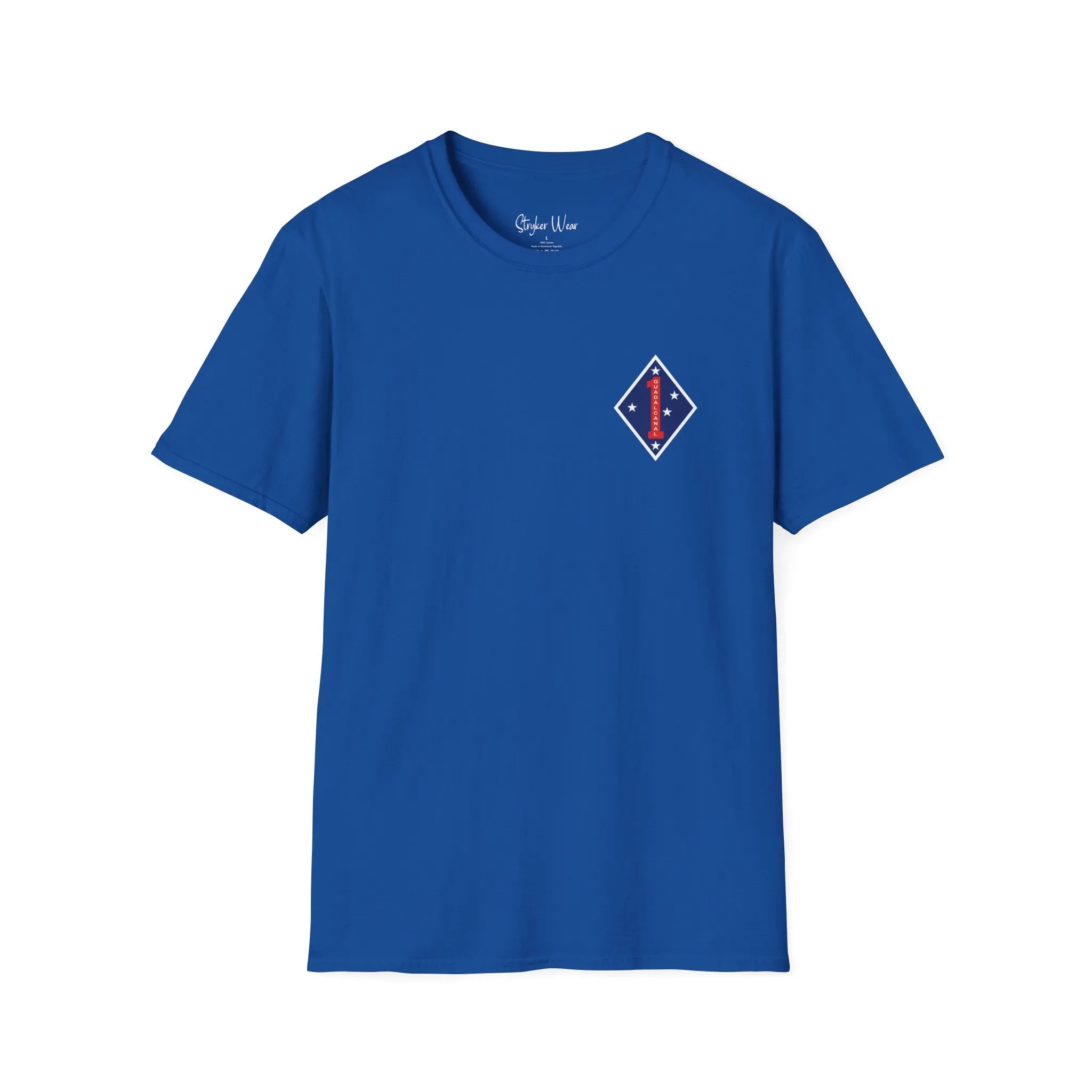 1st Marine Division Patch | Unisex Softstyle T-Shirt