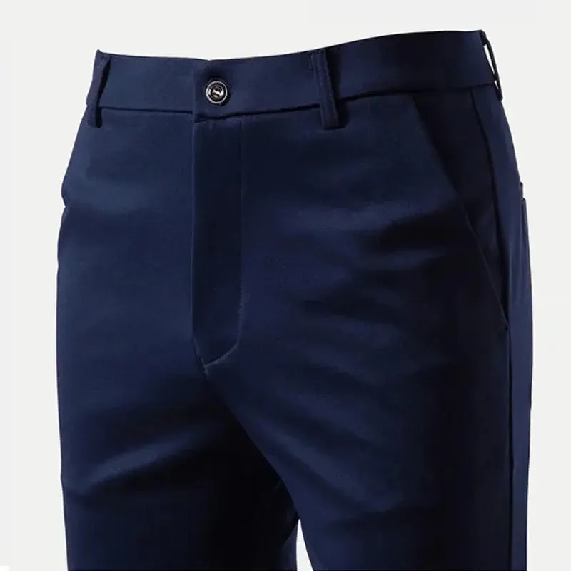 29-42 Men's Summer Thin Fashion Business Casual Suit Pants