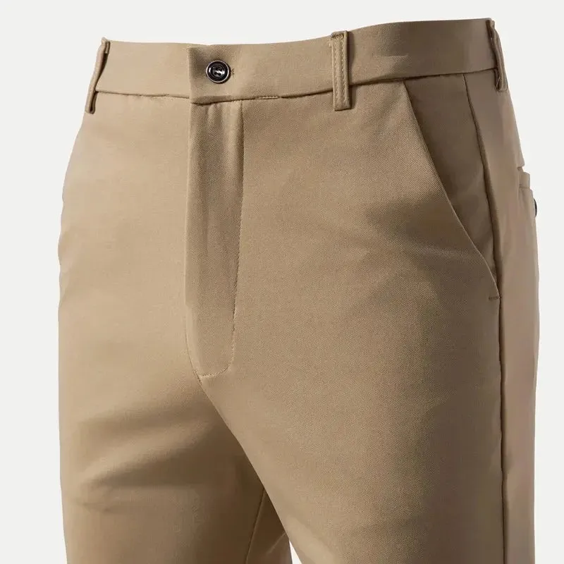 29-42 Men's Summer Thin Fashion Business Casual Suit Pants
