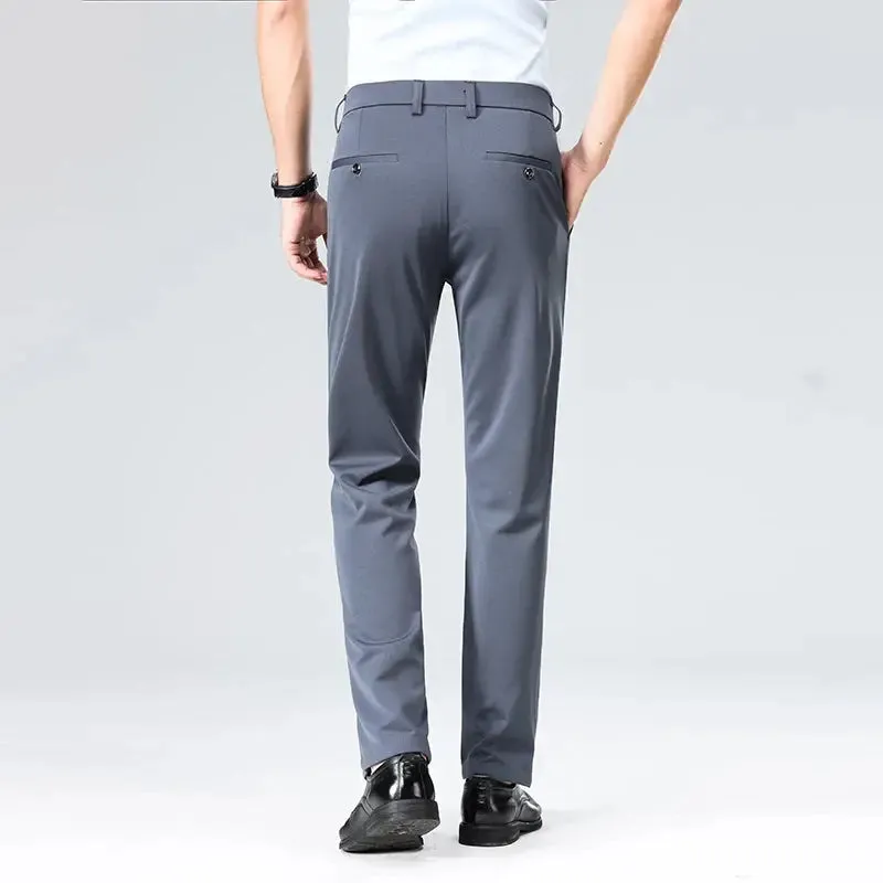 29-42 Men's Summer Thin Fashion Business Casual Suit Pants