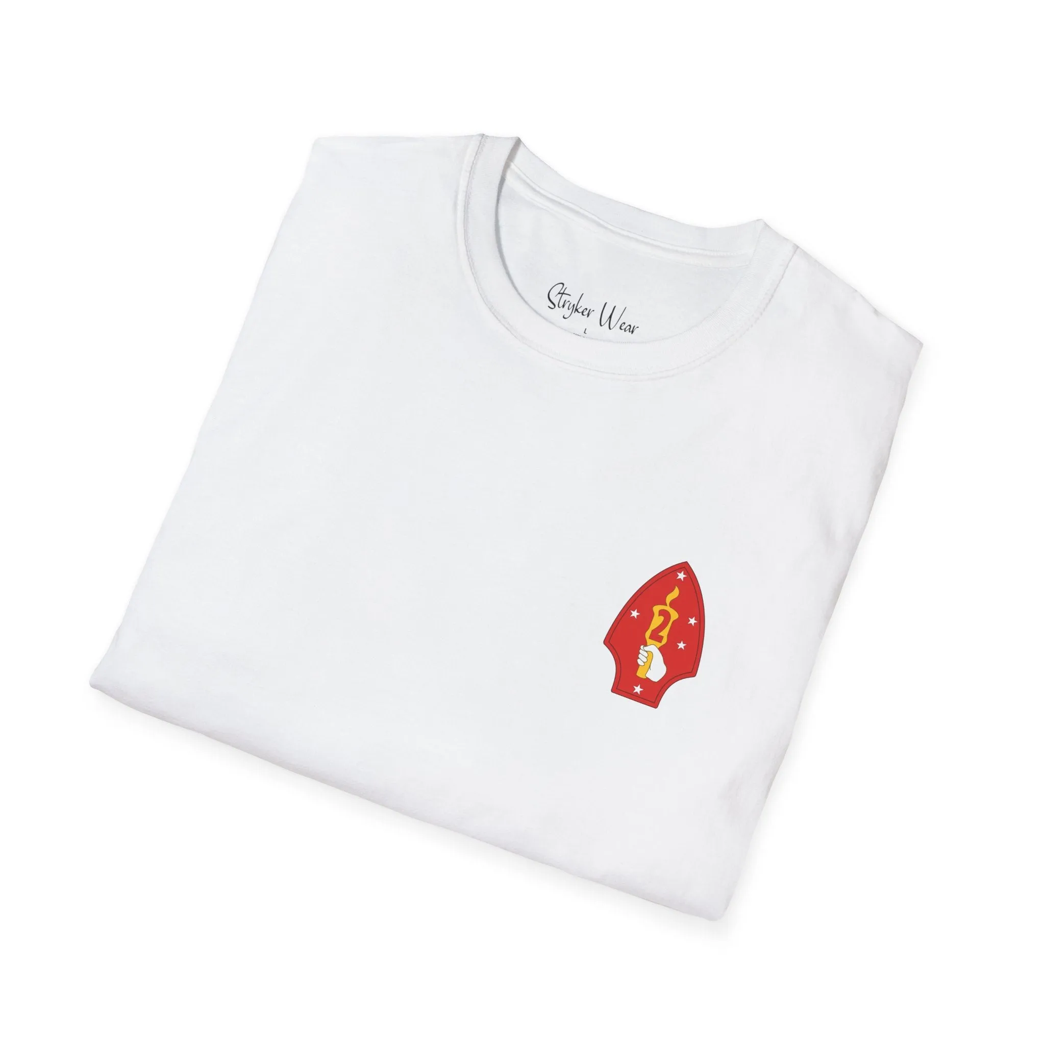 2nd Marine Division Patch | Unisex Softstyle T-Shirt