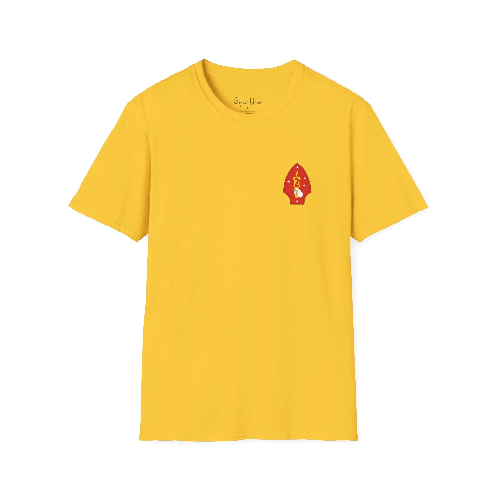 2nd Marine Division Patch | Unisex Softstyle T-Shirt