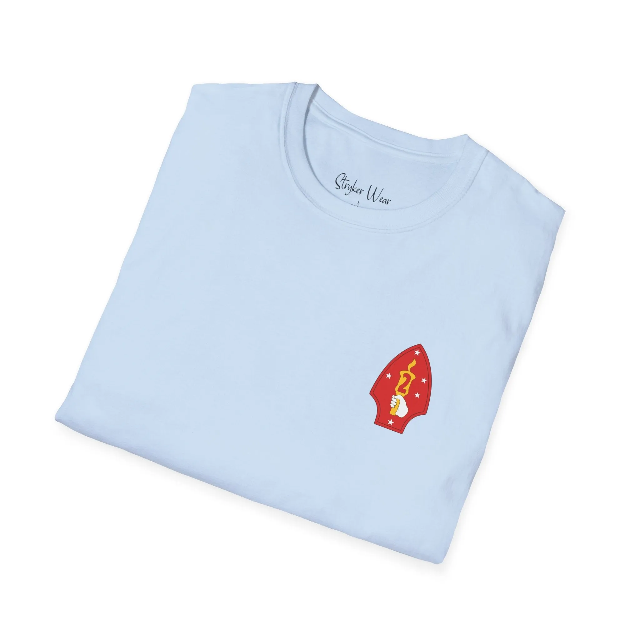 2nd Marine Division Patch | Unisex Softstyle T-Shirt
