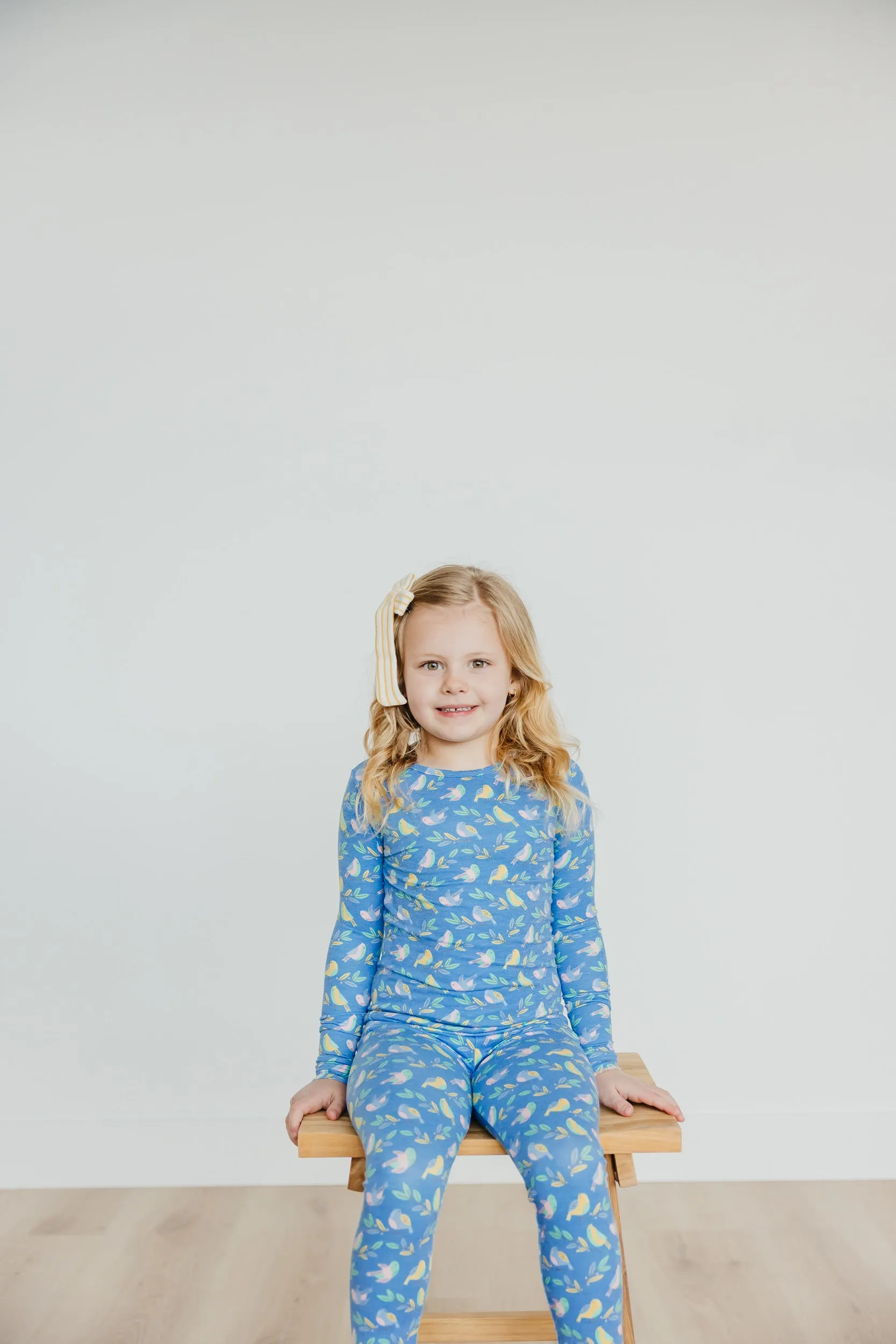 2pc Long Sleeve Pajama Set - Birdie