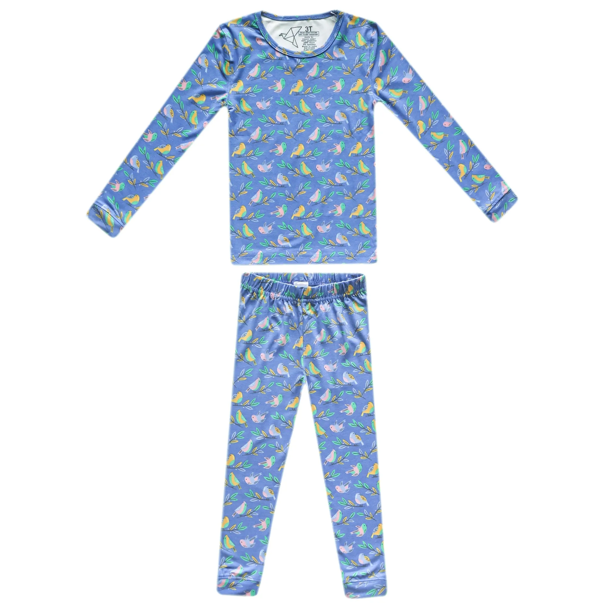 2pc Long Sleeve Pajama Set - Birdie