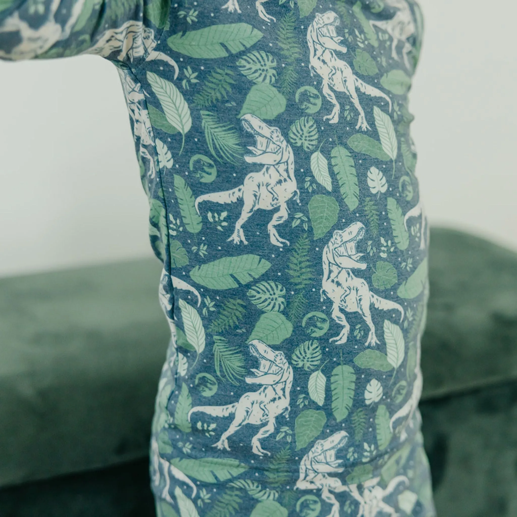2pc Long Sleeve Pajama Set - Jurassic Park