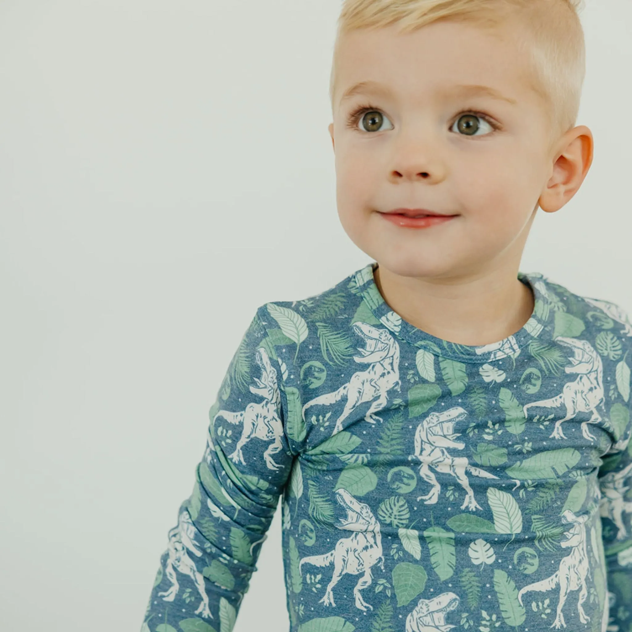 2pc Long Sleeve Pajama Set - Jurassic Park
