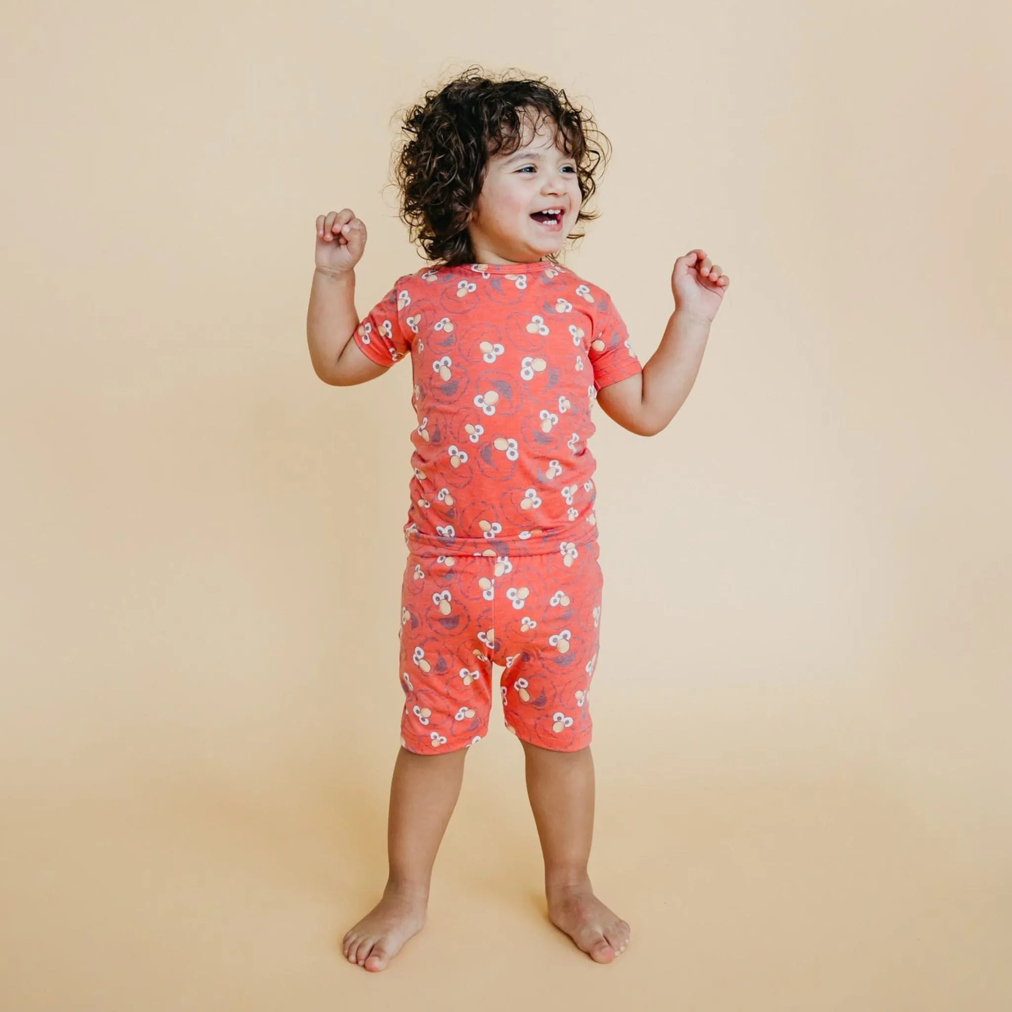 2pc Short Sleeve Pajama Set - Elmo