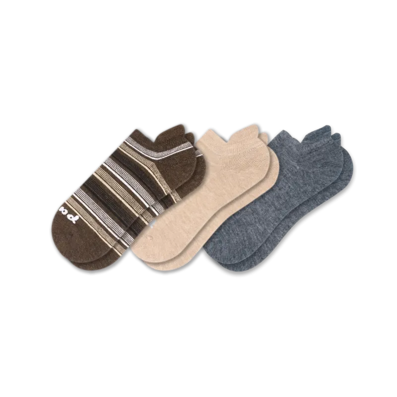 3 Pack - Men's Low Cut Pacas Socks