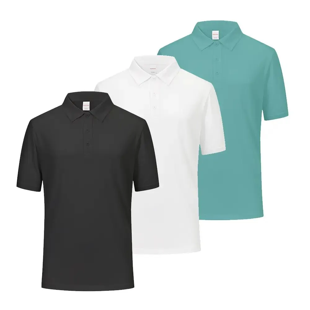 3 Pack Performance Short Sleeve Golf Shirts