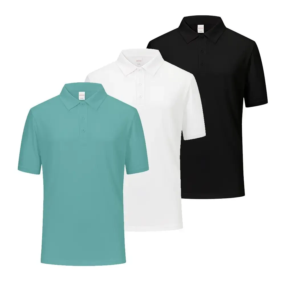 3 Pack Performance Short Sleeve Golf Shirts