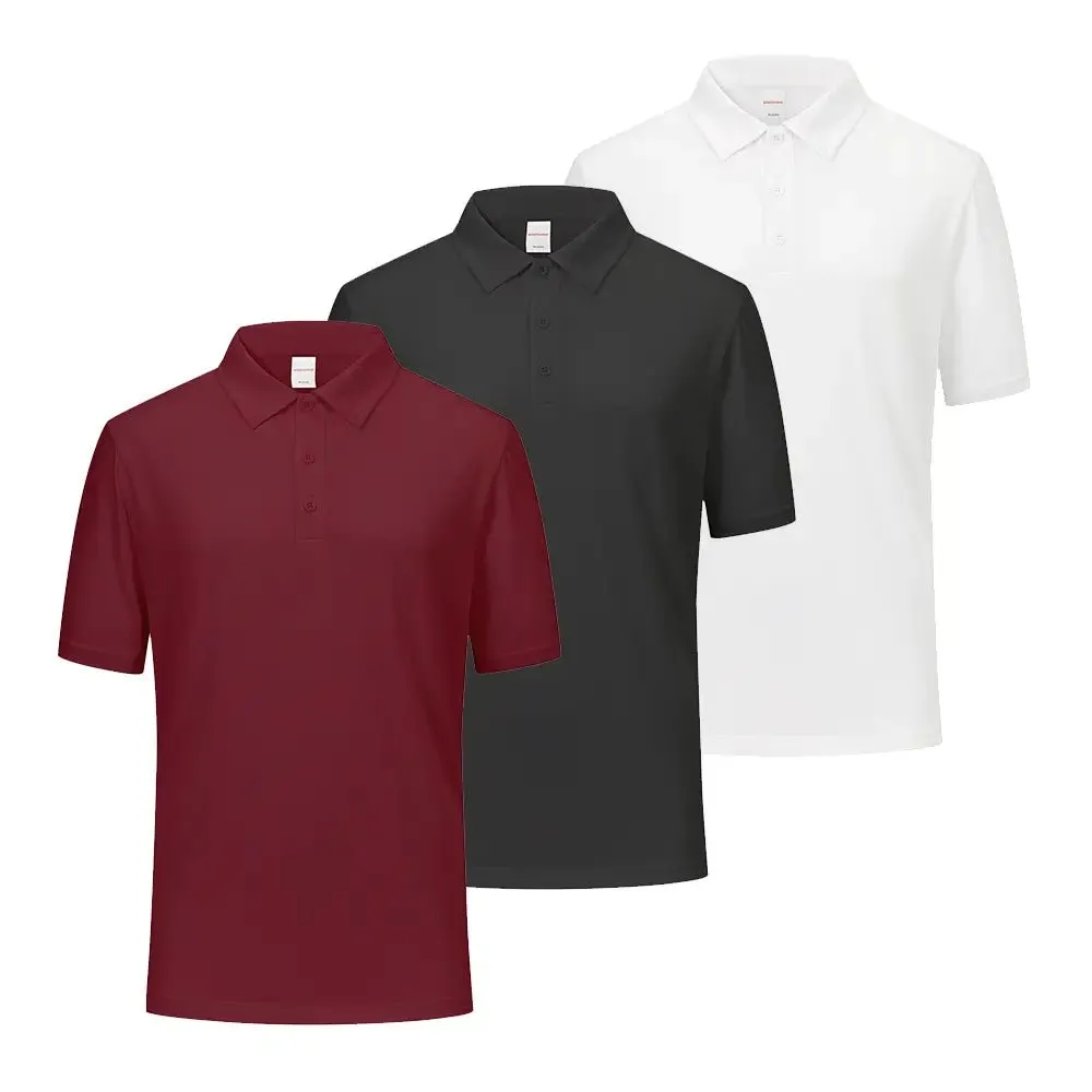 3 Pack Performance Short Sleeve Golf Shirts