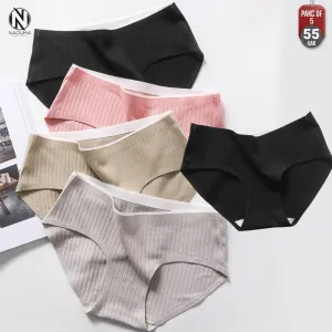 5PCS Cotton Panties Women