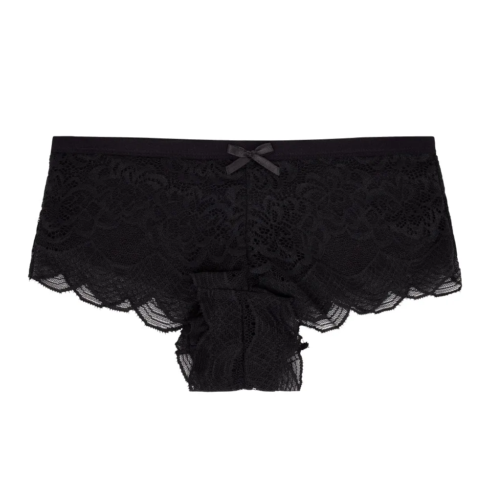 6 Pack Lace Hipster Panties