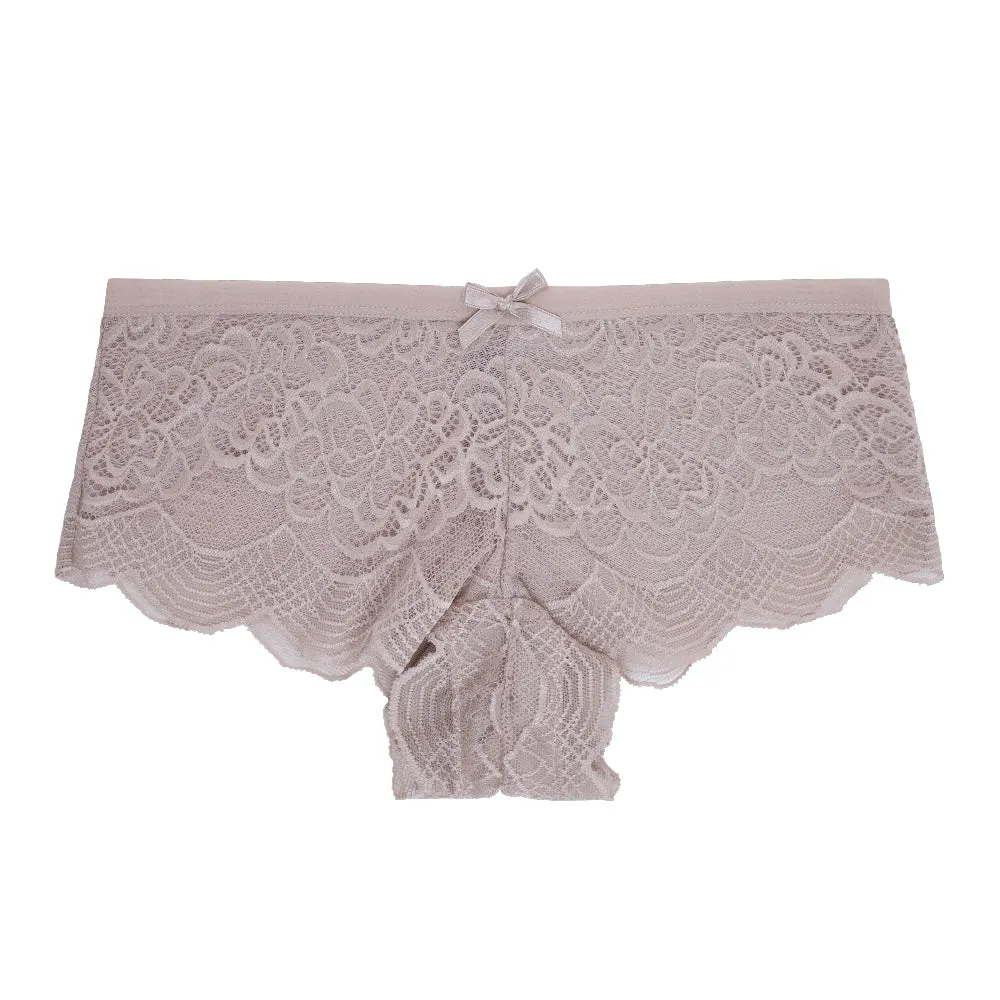 6 Pack Lace Hipster Panties
