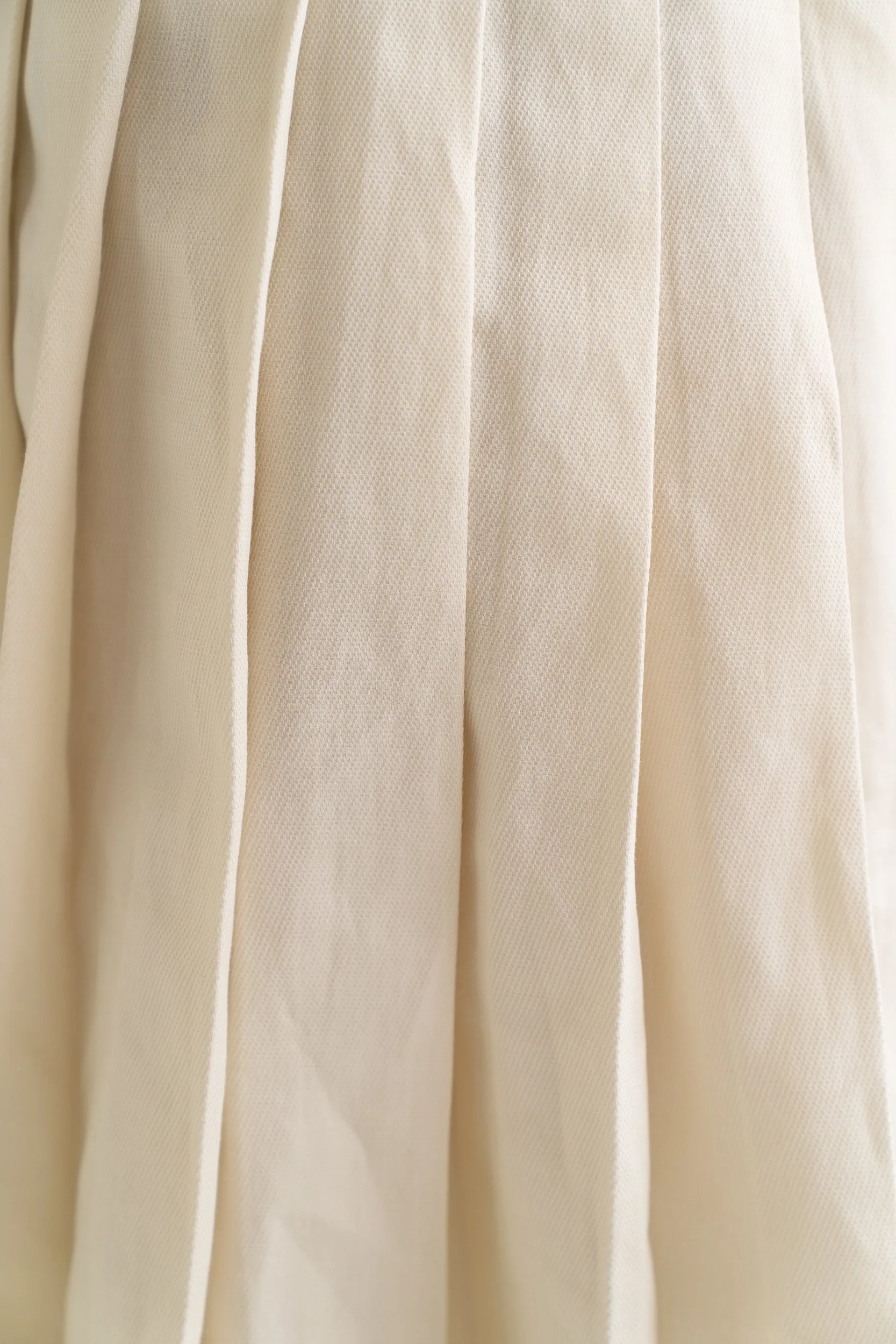 65-2 Pleated skirt with cuff