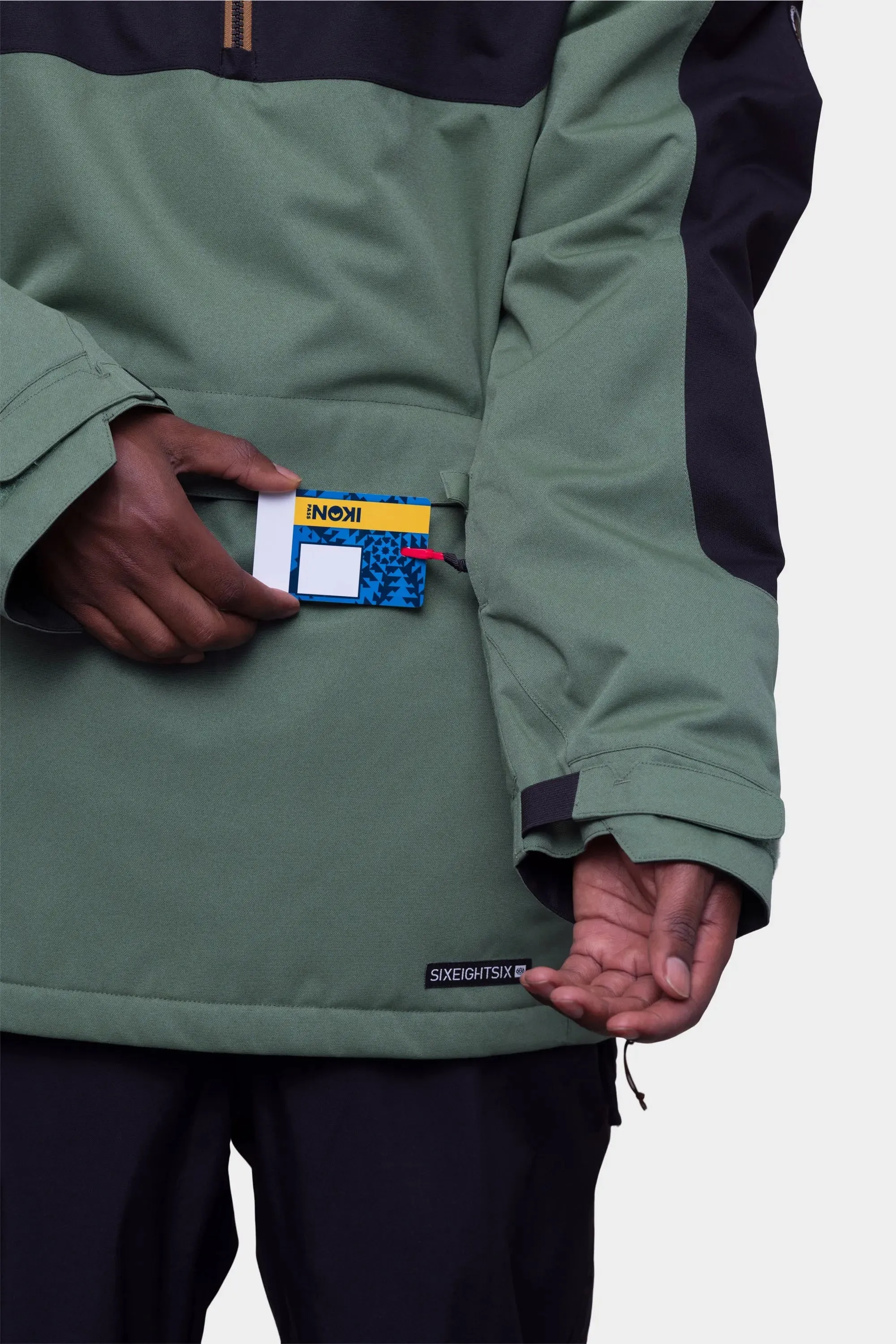 686 Revewal Insulated Anorak Jacket - Cypress Green