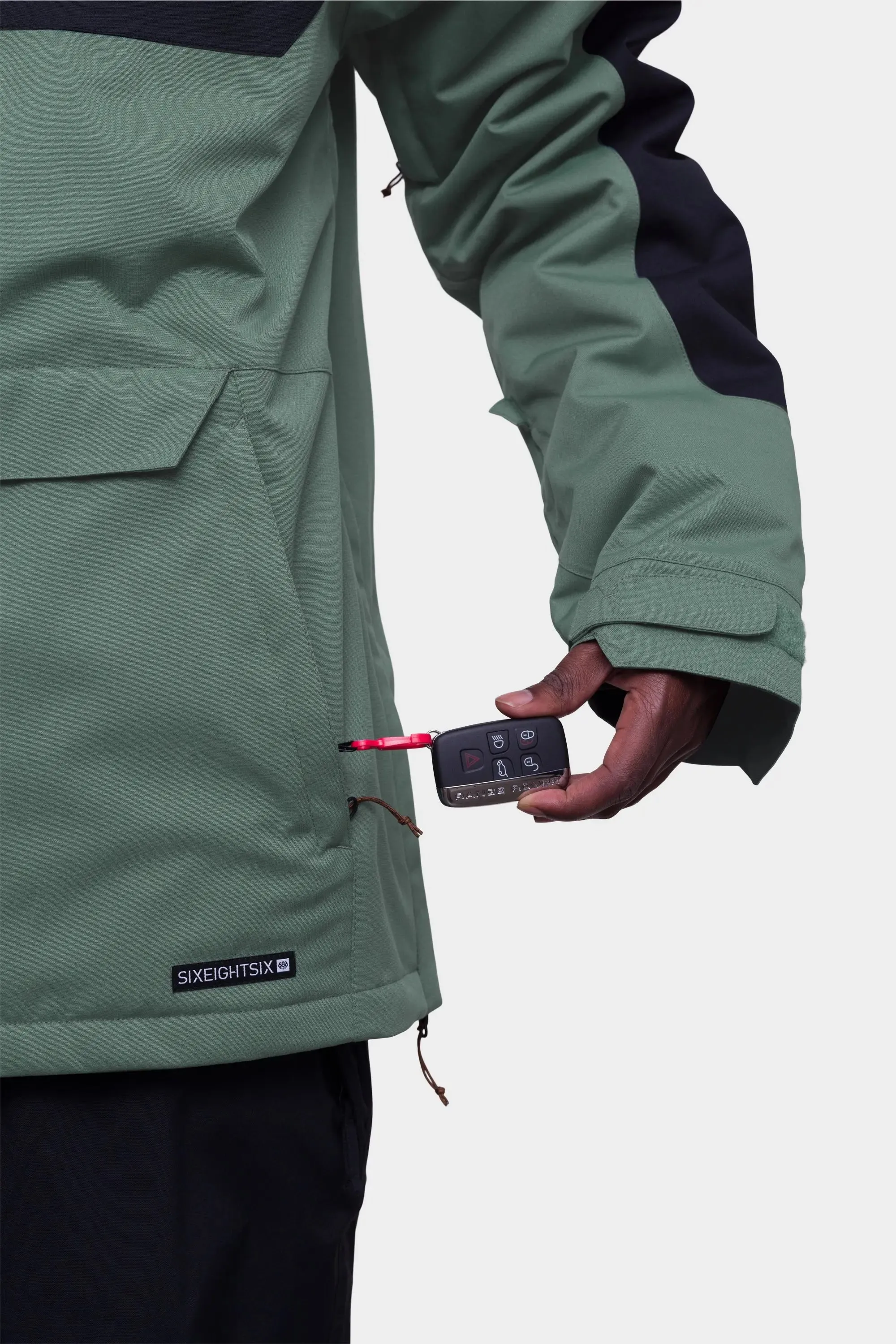 686 Revewal Insulated Anorak Jacket - Cypress Green