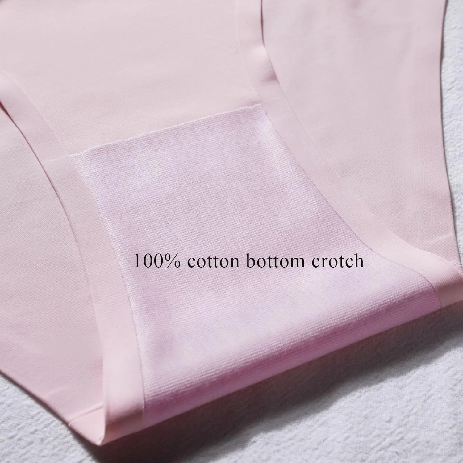 7pcs Women's Seamless Underwear No Show Stretch Bikini Panties Invisible Hipster Brief Multipacks