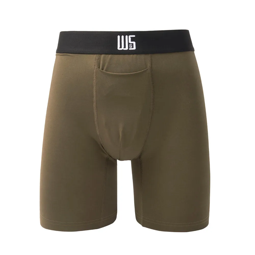 8" Inseam W/Chafe Safe Pouch Grab Bag - 3 FOR $21