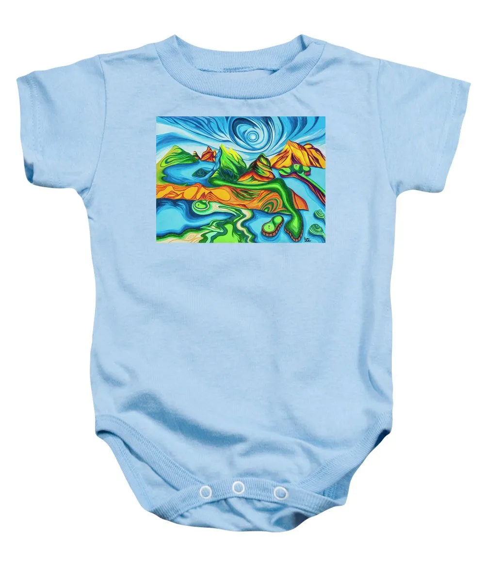 Abstract Golf Holes - Baby Onesie