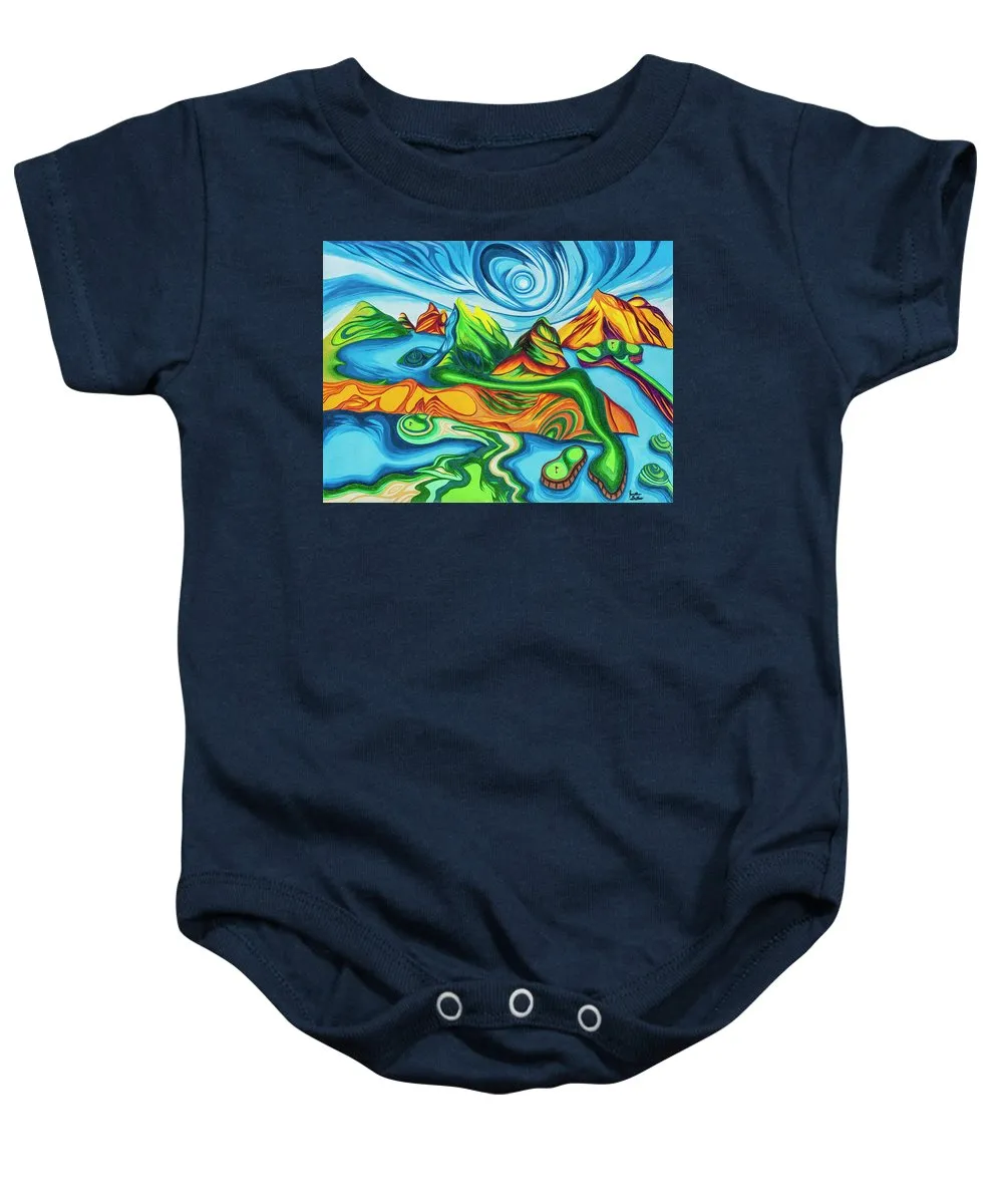 Abstract Golf Holes - Baby Onesie