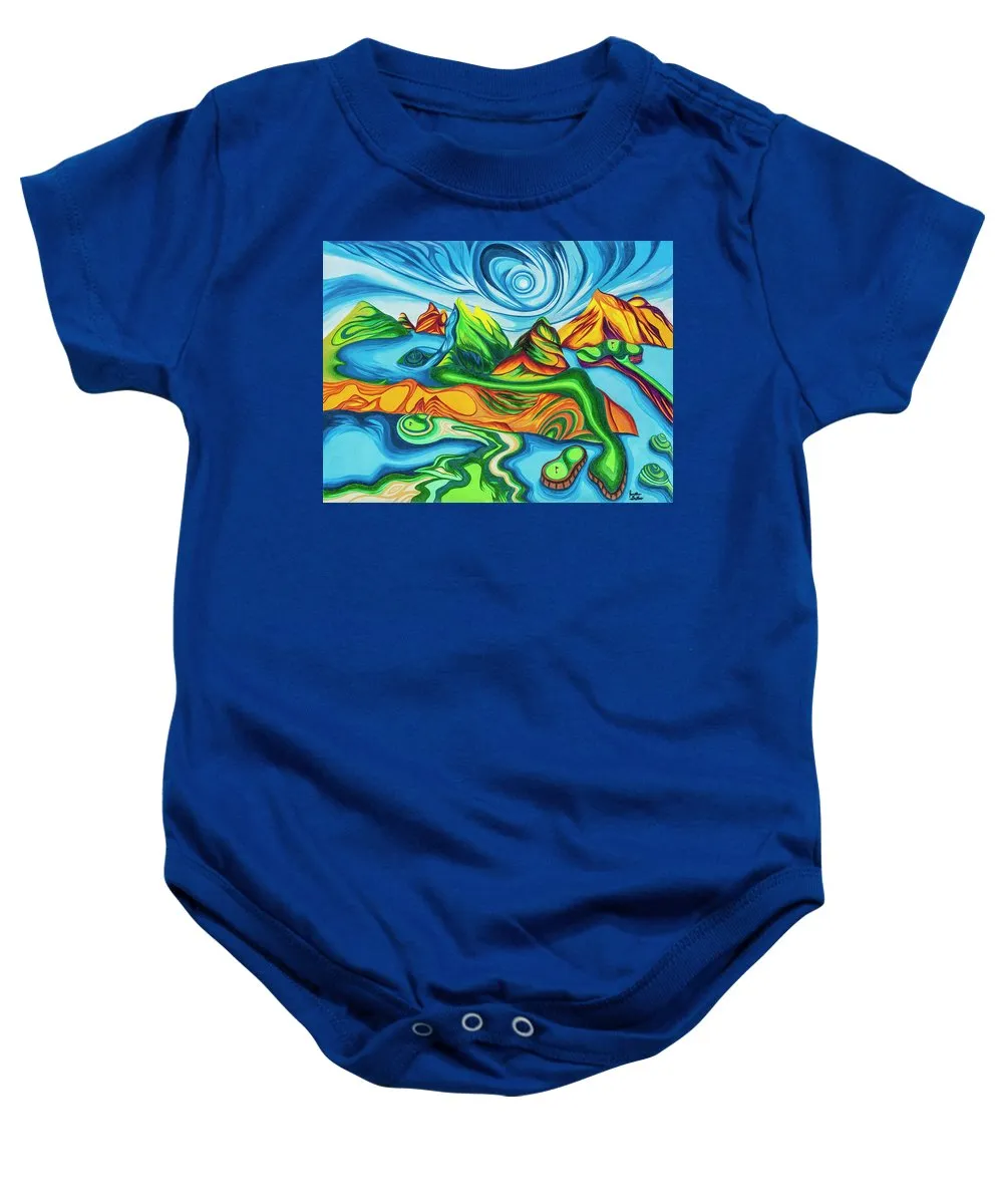 Abstract Golf Holes - Baby Onesie