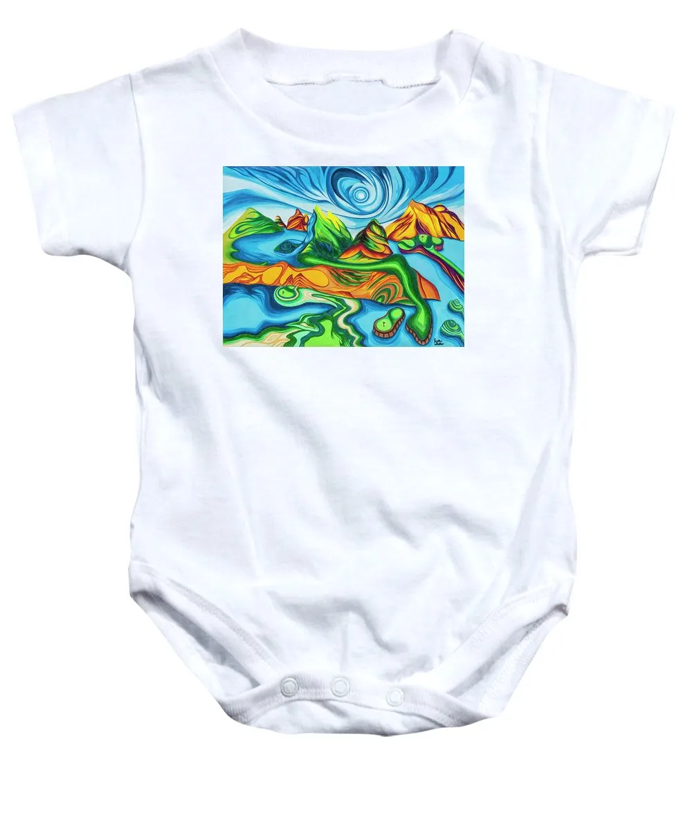 Abstract Golf Holes - Baby Onesie