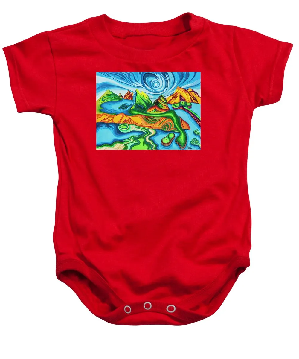 Abstract Golf Holes - Baby Onesie