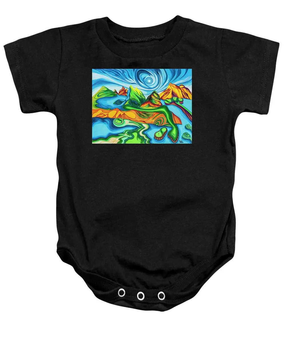 Abstract Golf Holes - Baby Onesie