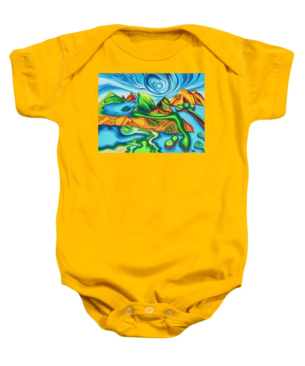 Abstract Golf Holes - Baby Onesie