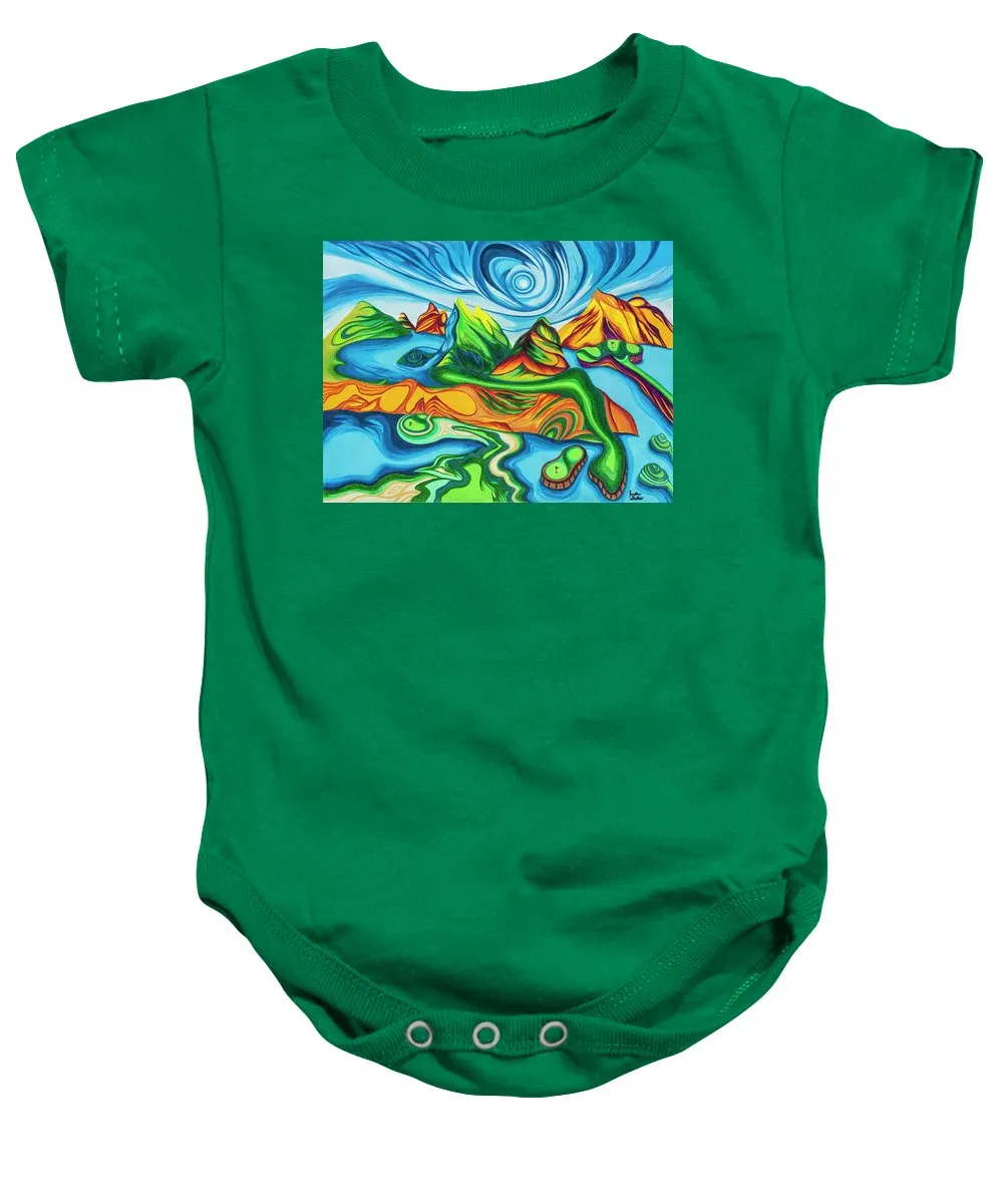 Abstract Golf Holes - Baby Onesie
