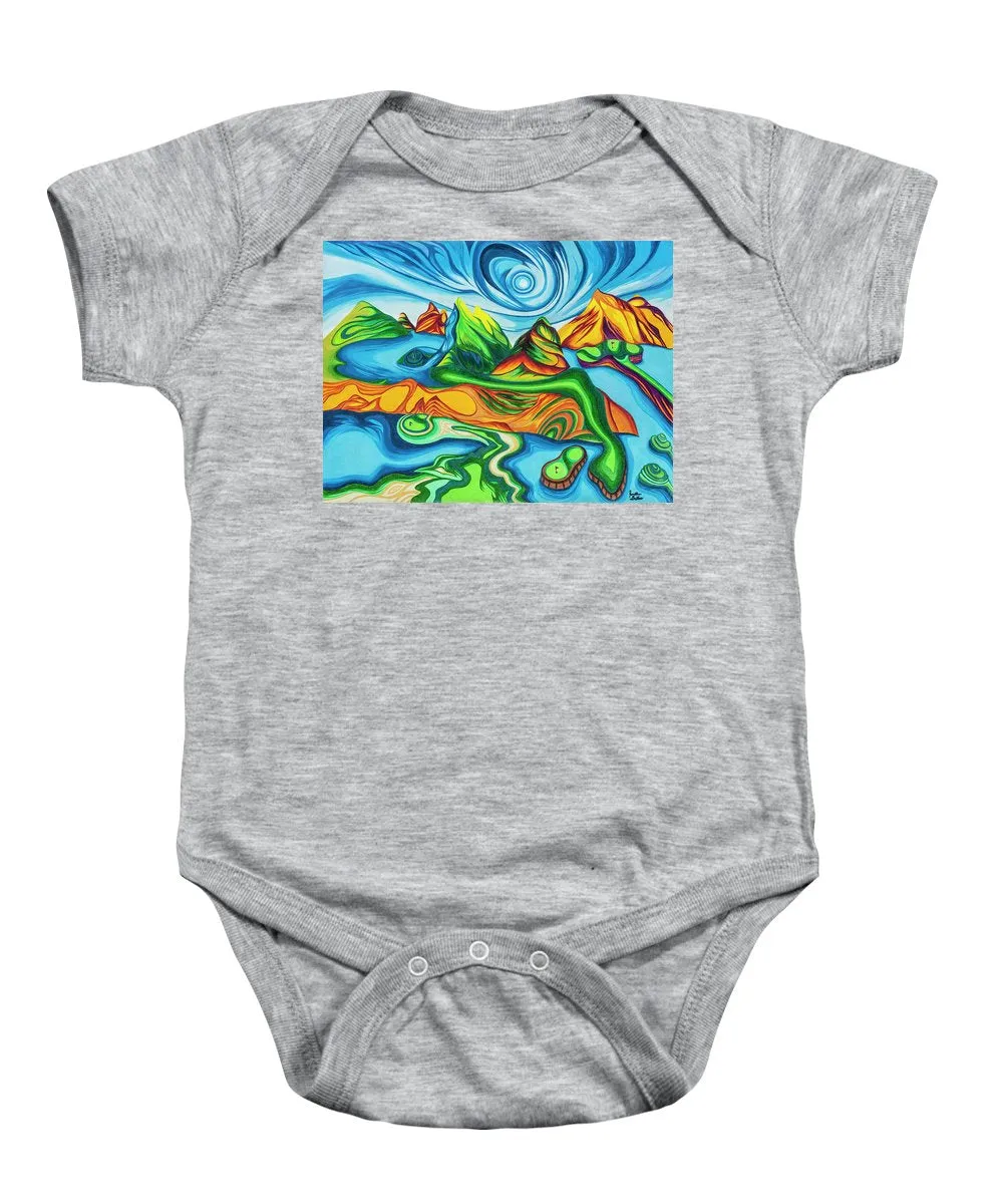 Abstract Golf Holes - Baby Onesie
