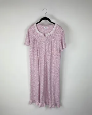 Abstract Print Nightgown - Medium