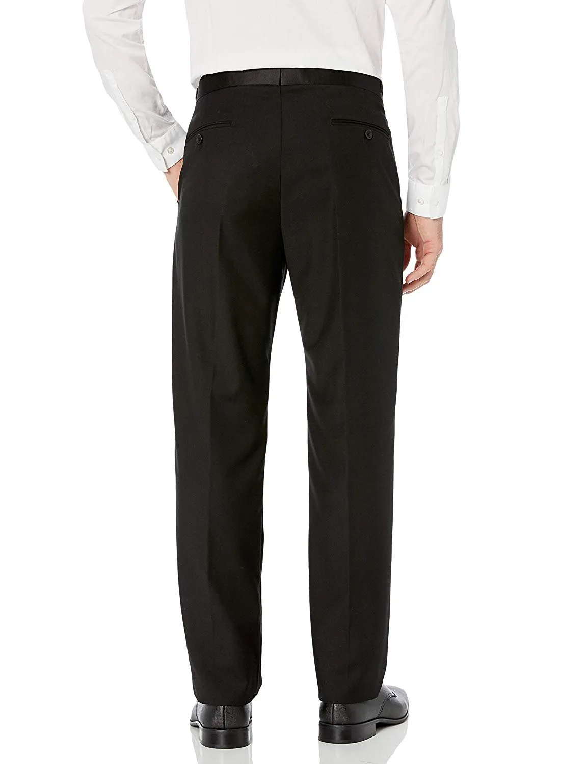 Adam Baker Men's Regular Fit Two-Piece Shawl Lapel Tuxedo Suit