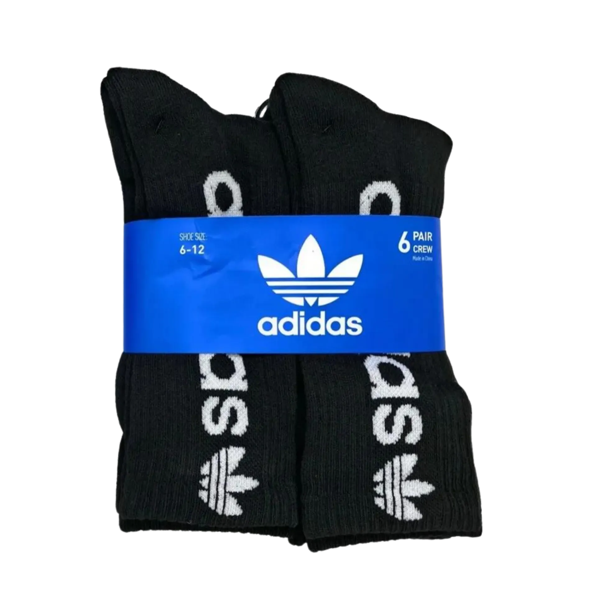 Adidas - Crew Socks, 6-Pair