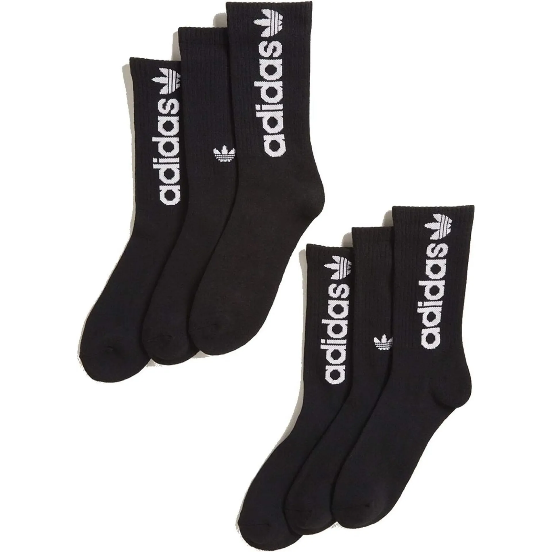 Adidas - Crew Socks, 6-Pair