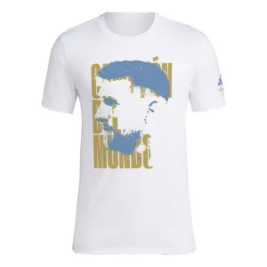 adidas Messi Graphic Tee 'White', White