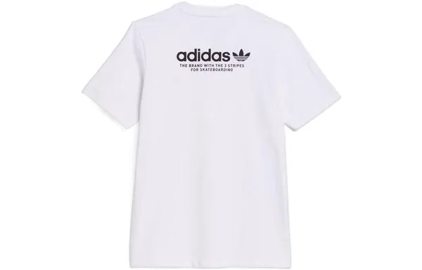 adidas originals Skateboarding 4.0 Logo T-shirt 'White', white