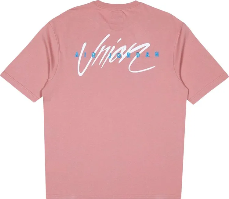 Air Jordan x Union LA Reverse Dunk T-Shirt 'Rust Pink', Pink