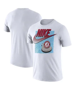 Alabama Crimson Tide Men's White Spring Break Nike Swoosh T-Shirt